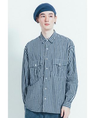 ＲＯＬＬ ＵＰ ＧＩＮＧＨＡＭ ＣＨＥＣＫ ＳＨＩＲＴ の通販 | 三越