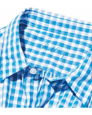 ＲＯＬＬ ＵＰ ＧＩＮＧＨＡＭ ＣＨＥＣＫ ＳＨＩＲＴ | ファッション