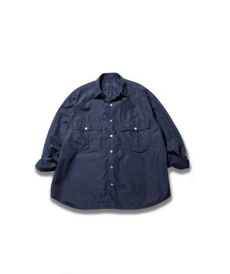 ポータークラシックCASHMERE SHIRT JACKET サイズ2 グレー