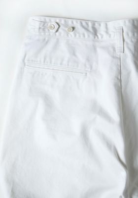 Porter Classic ポータークラシック SUMMER WHITE PANTS サマー