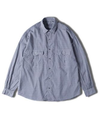 ＲＯＬＬ ＵＰ ＧＩＮＧＨＡＭ ＣＨＥＣＫ ＳＨＩＲＴ | Porter Classic/ポータークラシック |  三越伊勢丹オンラインストア・通販【公式】