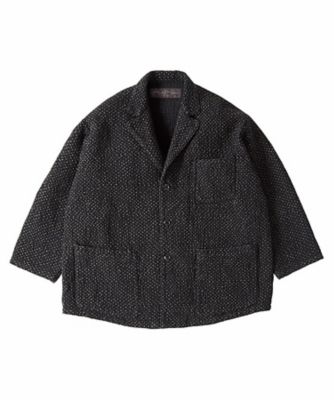 NEW SASHIK WIDE JACKET BLACK PCー059 