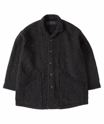 NEW SASHIKO PC JACKET BLACK PCー059ー 