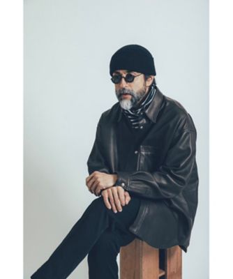 ＬＥＡＴＨＥＲ　ＳＨＩＲＴ　Ｗ／ＳＩＬＶＥＲ　ＢＵＴＴＯＮＳ（ＥＮＴＲＥＦＩＮＯ）　