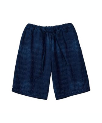 ＜PORTER CLASSIC＞ＳＡＳＨＩＫＯ　ＳＴＲＩＰＥ　ＳＨＯＲＴＳ　ＢＬＵＥ