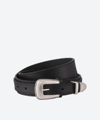 ＜LEMAIRE (Men)＞ベルト　ＭＩＮＩＭＡＬ　ＷＥＳＴＥＲＮ　ＢＥＬＴ　２５Ｓ―２０―ＡＣ１１８１　ＬＬ１４５