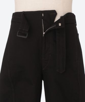 パンツ TWISTED BETED PANTS 25W－10