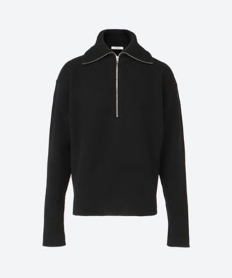 トップス HALF ZIP SWEATER 25W－16