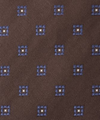 ネクタイ　四角小紋　ＳＳ２４Ｆ／Ｓ／５００３１２８５
