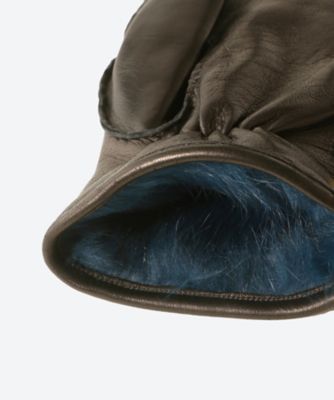 手袋 ナッパ裏兎 RE25F／S／033 | RESTELLI (Men)/リステリ