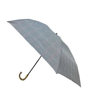 ＜RAMUDA (Men)＞折りたたみ傘　グレンチェック　全天候型【一級遮光】