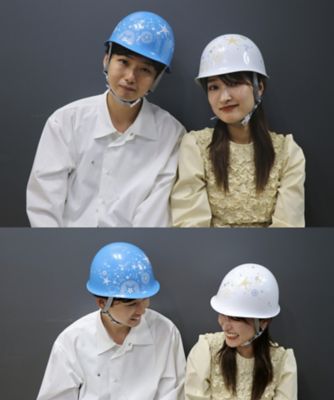 飾れる防災ヘルメット　ＳＡＩＢＯＵ　ＰＡＲＫコラボ