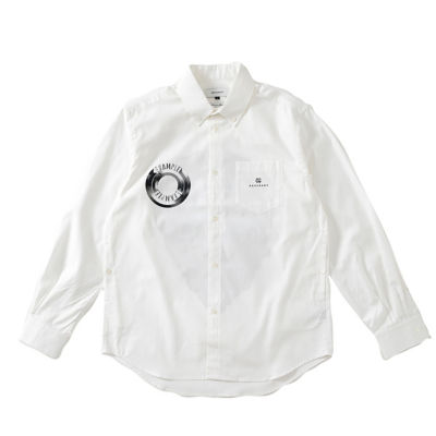 シャツ　ＡＲＴＣＨＥＮＹ×ＥＸＡＭＰＬＥ　Ｂｕｔｔｏｎ　Ｄｏｗｎ　Ｓｈｉｒｔ　ａｃｎｃｌｂ２３０５２