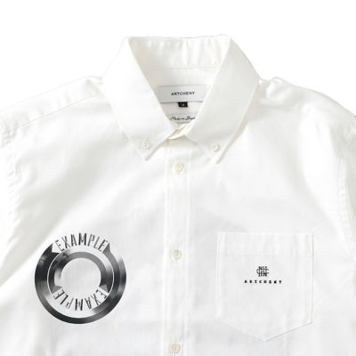 シャツ　ＡＲＴＣＨＥＮＹ×ＥＸＡＭＰＬＥ　Ｂｕｔｔｏｎ　Ｄｏｗｎ　Ｓｈｉｒｔ　ａｃｎｃｌｂ２３０５２