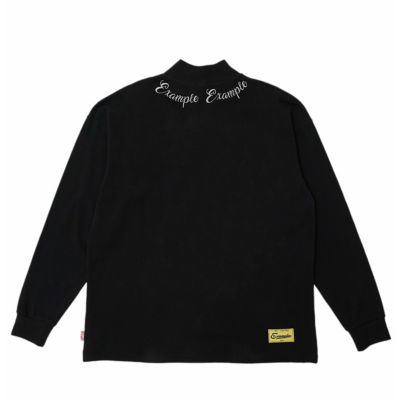 長袖Ｔシャツ ＥＸＡＭＰＬＥ ＣＵＲＳＩＶＥ ＣＩＲＣＬＥ ＬＯＧＯ