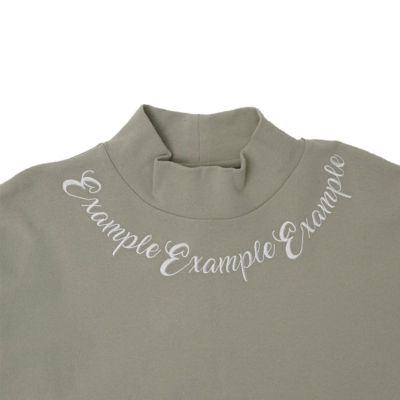 長袖Ｔシャツ ＥＸＡＭＰＬＥ ＣＵＲＳＩＶＥ ＣＩＲＣＬＥ ＬＯＧＯ