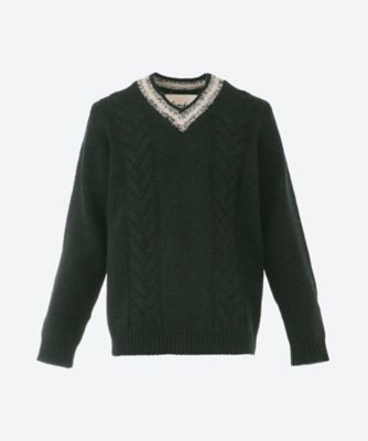 vermo 23aw Vネックニット knit着丈58