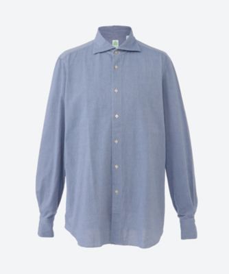 ＜Finamore (Men)＞カジュアルシャツ　ＦＩ２４Ｆ／Ｓ／１２０１２８／ＳＴＯＣＫ