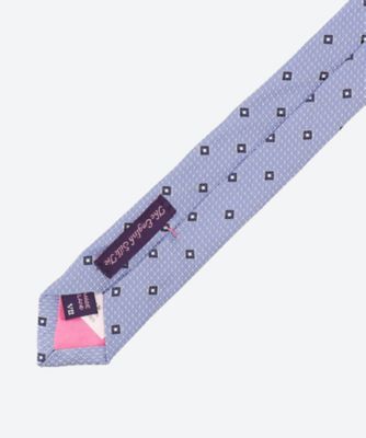 ネクタイ　四角小紋　ＳＳ２５Ｓ／Ｓ／５００３１３０７