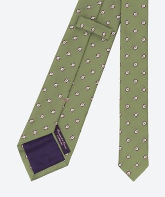 ネクタイ　花小紋　ＳＳ２５Ｓ／Ｓ／５００３１３１６