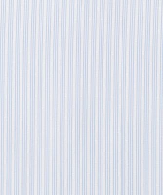 ドレスシャツ　セミワイド　サックスストライプ　ＬＥ２５Ｓ／Ｓ／７０５４７６１９４００