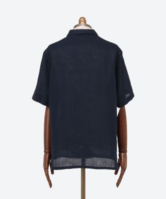 カジュアルシャツ　リネン無地　ＦＩ２５Ｓ／Ｓ／Ｃ０６５０