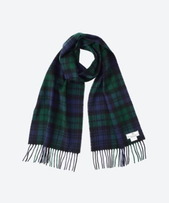 GG マフラー グリーン/ブラウン URBAN RESEARCH（アーバンリサーチ）の「ダブルフェイスカシミヤ