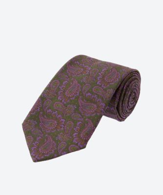 STEFANO BIGI (Men)/ステファノ ビジ ネクタイ SB25F/S/PS SILK Dパープルペイズリー 【三越伊勢丹/公式】