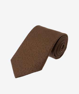 STEFANO BIGI (Men)/ステファノ ビジ ネクタイ SB25F/S/PS SILK ブラウンムジ 【三越伊勢丹/公式】
