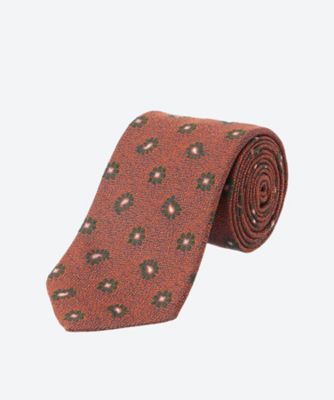 ネクタイ Tメランジ花小紋 SB25F／S／ARNO―Y116