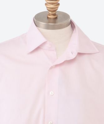 94795】ドレスシャツ 白無地 ピンクOXSW