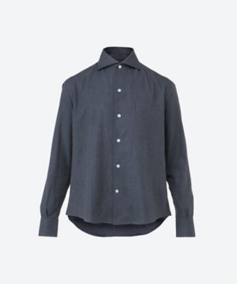 ＜ISETAN MEN’S (Men)＞カジュアルシャツ　無地　ＩＭＧ２５Ｆ／Ｓ／０１９４／ＩＳＥ０２＊