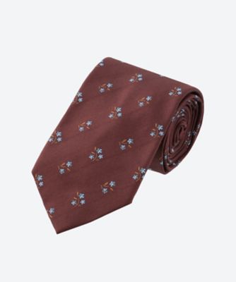 ＜STEFANO BIGI (Men)＞ネクタイ　Ｔストック花柄２　ＳＢ２６Ｓ／Ｓ／Ｔｉｅｓ１１