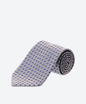 シャルベ ネクタイ ブランド 小紋柄 総柄 メンズ グレー Charvet 0445915025463cl_04?$VS_1500$