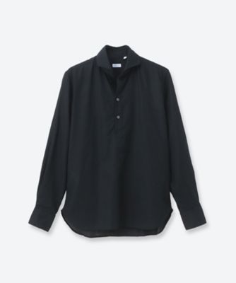 ★新品3万円　オリアン　最上位ライン　エクスクルーシブ　38　夏に最高のリネン シャツ CLSかぶり OR26S／S／U489 | ORIAN (Men