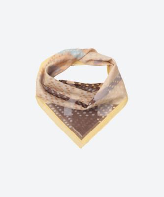 ＜Vincenzo Miozza (Men)＞スカーフ　ＮＣチェックドット　ＶＩ２６Ｓ／Ｓ／ＪＦ０５７７１８