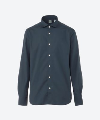 ＜Finamore (Men)＞カジュアルシャツ　無地　ＦＩ２６Ｓ／Ｓ／Ｃ０６１４