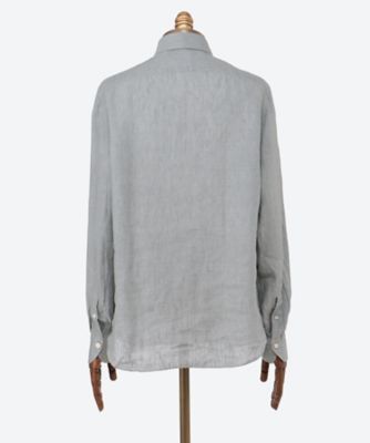 カジュアルシャツ 麻無地 FI26S／S／C0650 | Finamore (Men