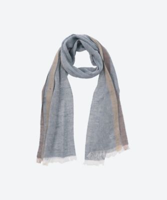 ＜ROSI COLLECTION (Men)＞ストール　ＳＴリネンシルク　ＲＣ２６Ｓ／Ｓ／ＬＩＰＡＲＩ