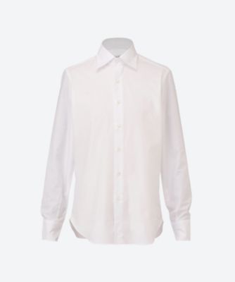 ＜Maria Santangelo (Men)＞ドレスシャツ　ツイル　ＭＳ２６Ｓ／Ｓ／２４／ＰＲ／９０／ＦＲＡ