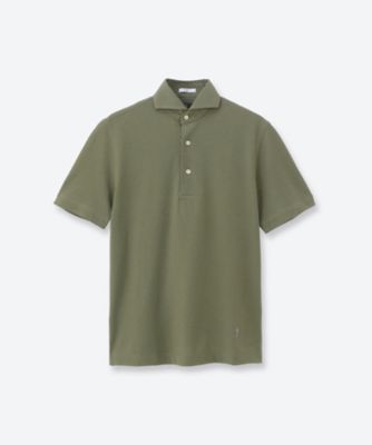 【希少】S.F.C×SEESEE×ISETAN ポロシャツ(オリーブ) グリーン系 メンズのポロシャツ | 三越伊勢丹オンラインストア・通販