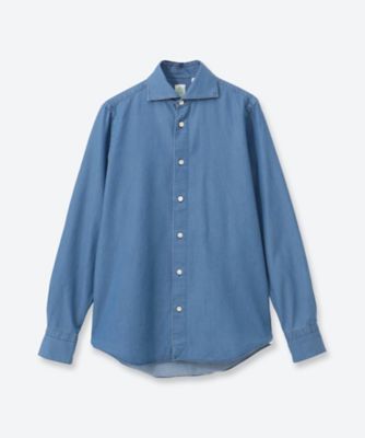 カジュアルシャツ デニム無地 FI26S／S／C0160 | Finamore