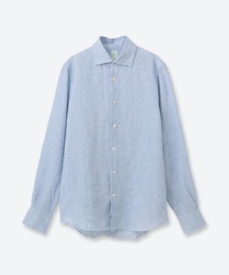 カジュアルシャツ 麻スト FI26S／S／P6077 | Finamore (Men