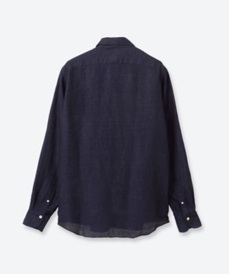 カジュアルシャツ 麻無地 FI26S／S／C0032＊ | Finamore
