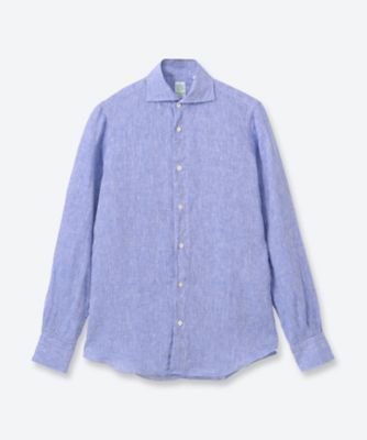 カジュアルシャツ 麻無地 FI26S／S／C0032＊ | Finamore