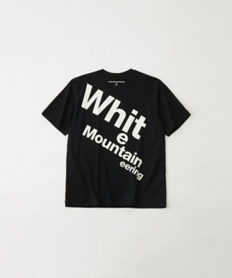 ＜三越伊勢丹/公式＞ White Mountaineering/ホワイトマウンテニアリング Tシャツ WM BIG LOGO T-SHIRT WM2471539 BLACK トップス【三越伊勢丹/公式】