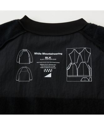 カットソー　ＱＵＩＬＴＩＮＧ　ＺＩＰ　ＰＵＬＬＯＶＥＲ　ＢＫ２４７１１０１