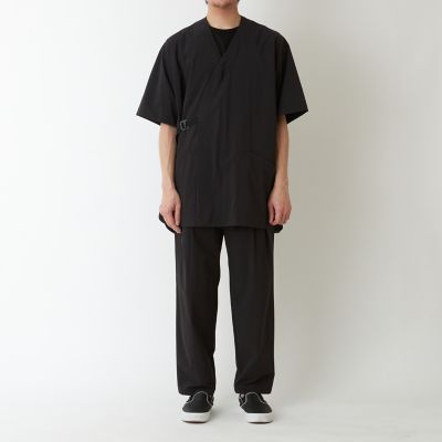 直営店に限定 Tシャツ STRETCH SLEEVE HALF NYLON ミュージシャン