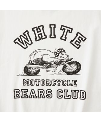 Ｔシャツ　ＷＨＩＴＥ　ＭＯＴＯＲＣＹＣＬＥ　ＢＥＡＲＳ　ＣＬＵＢ　ＴーＳＨＩＲＴ　ＢＣ２４７３５０２