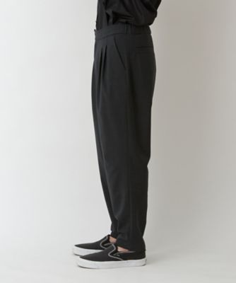 パンツ STRETCH TWILL 2 TUCK PANTS